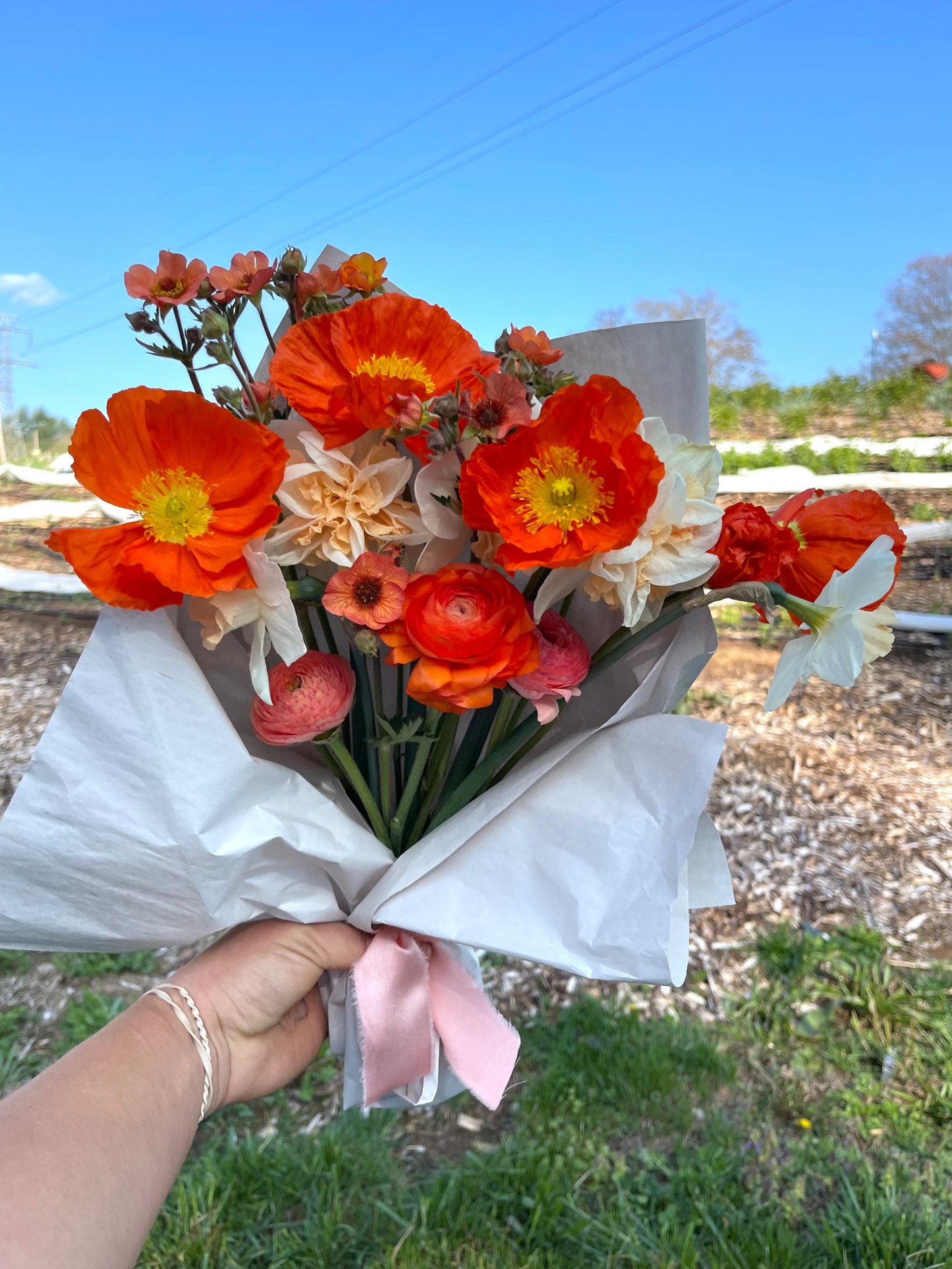 Orange You Glad Jesus is Risen? Bouquet